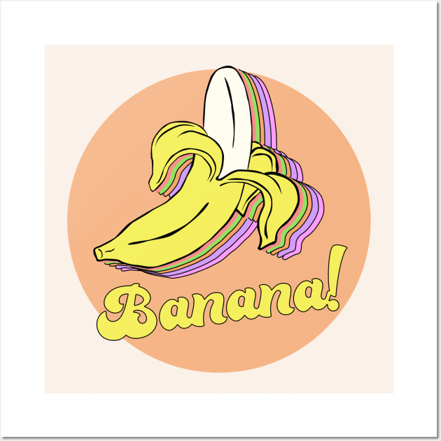 Banana Wall Art by Vintage Dream